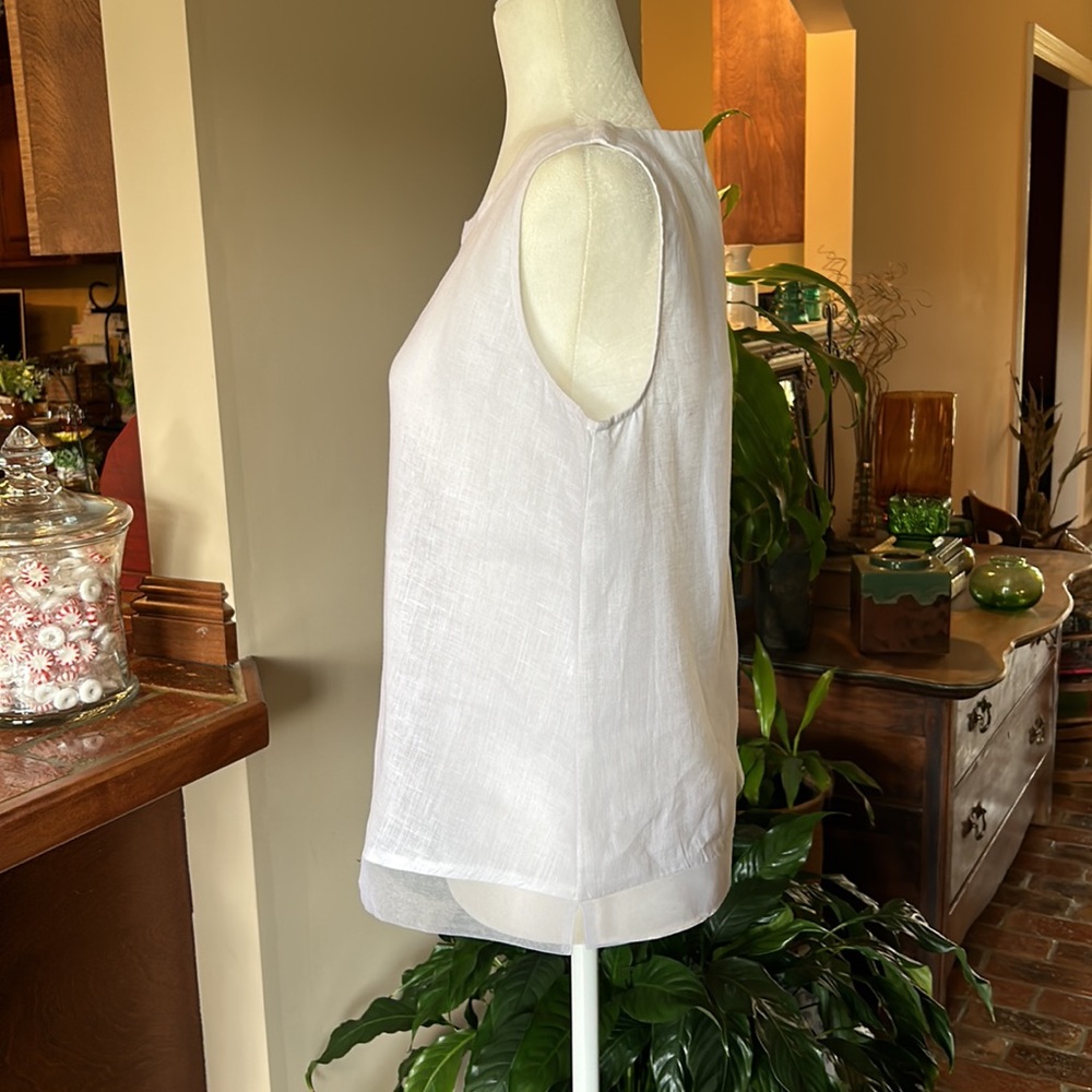 David Dart Collection Vintage Linen And Organza T… - image 5